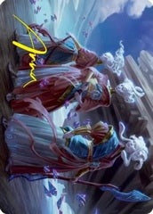 Guardians of Oboro (30/81) Art Card (ANEO) - Gold-Stamped Signature