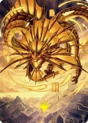 Ao, the Dawn Sky (46/81) Art Card (ANEO) - Gold-Stamped Signature