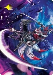 Blade-Blizzard Kitsune (47/81) Art Card (ANEO) - Gold-Stamped Signature