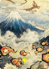 Mountain (78/81) Art Card (ANEO) - Gold-Stamped Signature