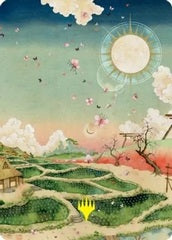 Plains (79/81) Art Card (ANEO) - Gold-Stamped Signature