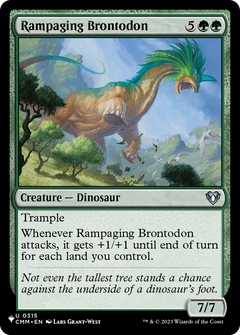 Rampaging Brontodon (CMM-315) (PLST)