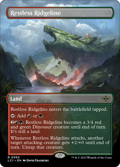 Restless Ridgeline (0350) (Borderless) - Foil