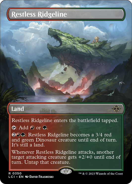 Restless Ridgeline (0350) (Borderless) - Foil