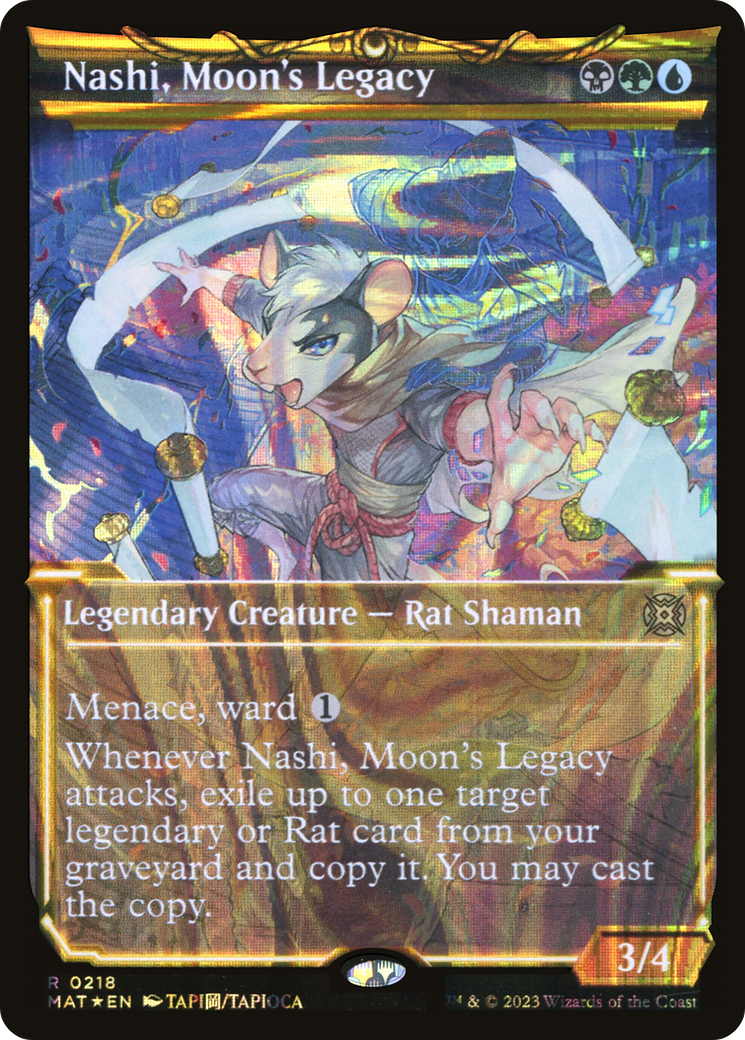 Nashi, Moon's Legacy (0218) (Showcase) - Halo Foil