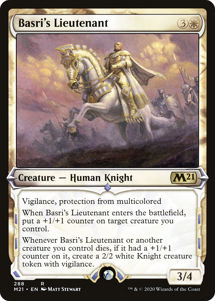 Basri's Lieutenant (288) (Showcase) - Foil