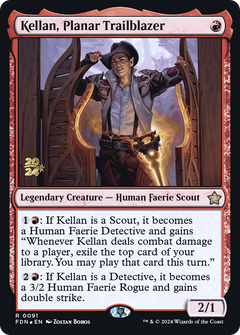 Kellan, Planar Trailblazer (0091) (Prerelease) - Foil