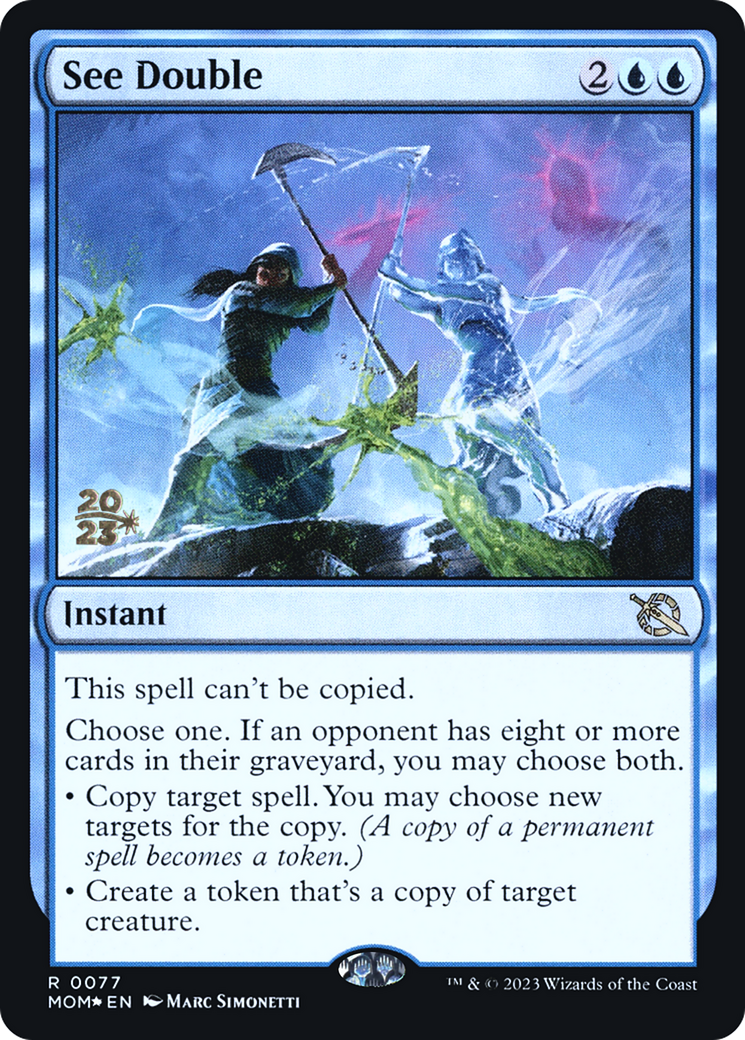 See Double (0077) (Prerelease) - Foil
