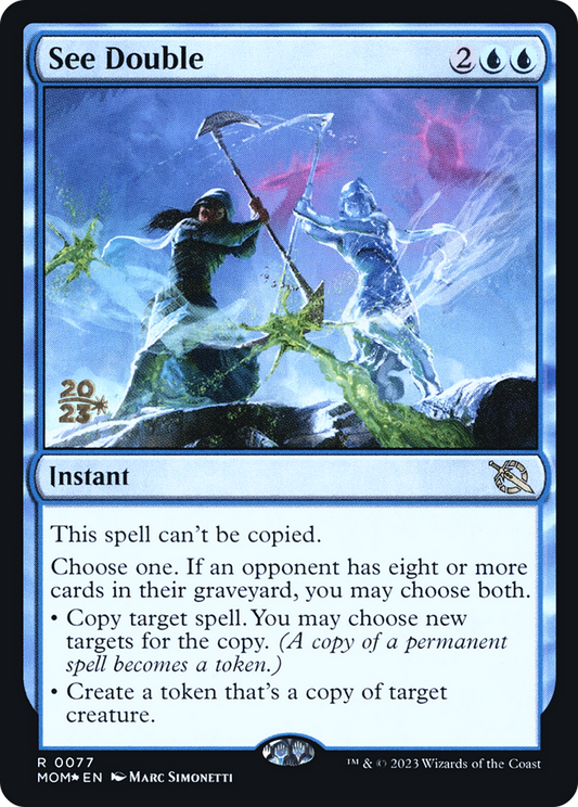 See Double (0077) (Prerelease) - Foil
