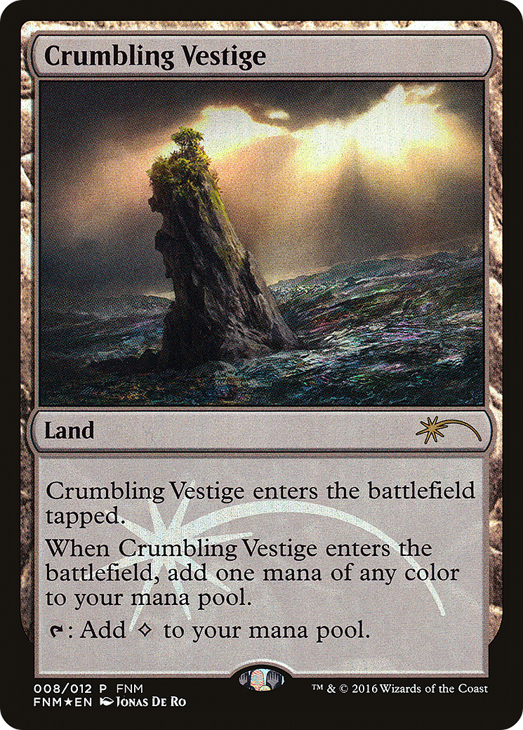 Crumbling Vestige (008) (FNM) - Foil