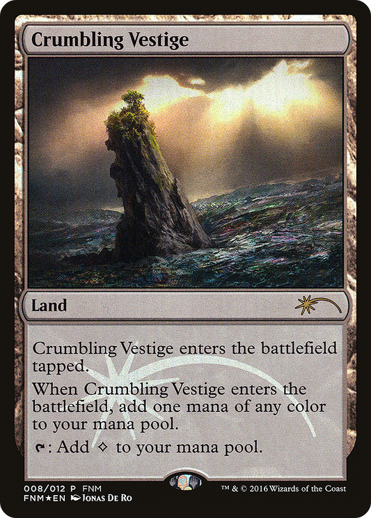 Crumbling Vestige (008) (FNM) - Foil