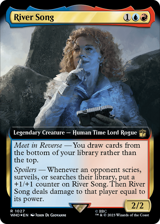 River Song (1027) (Extended Art) - Surge Foil
