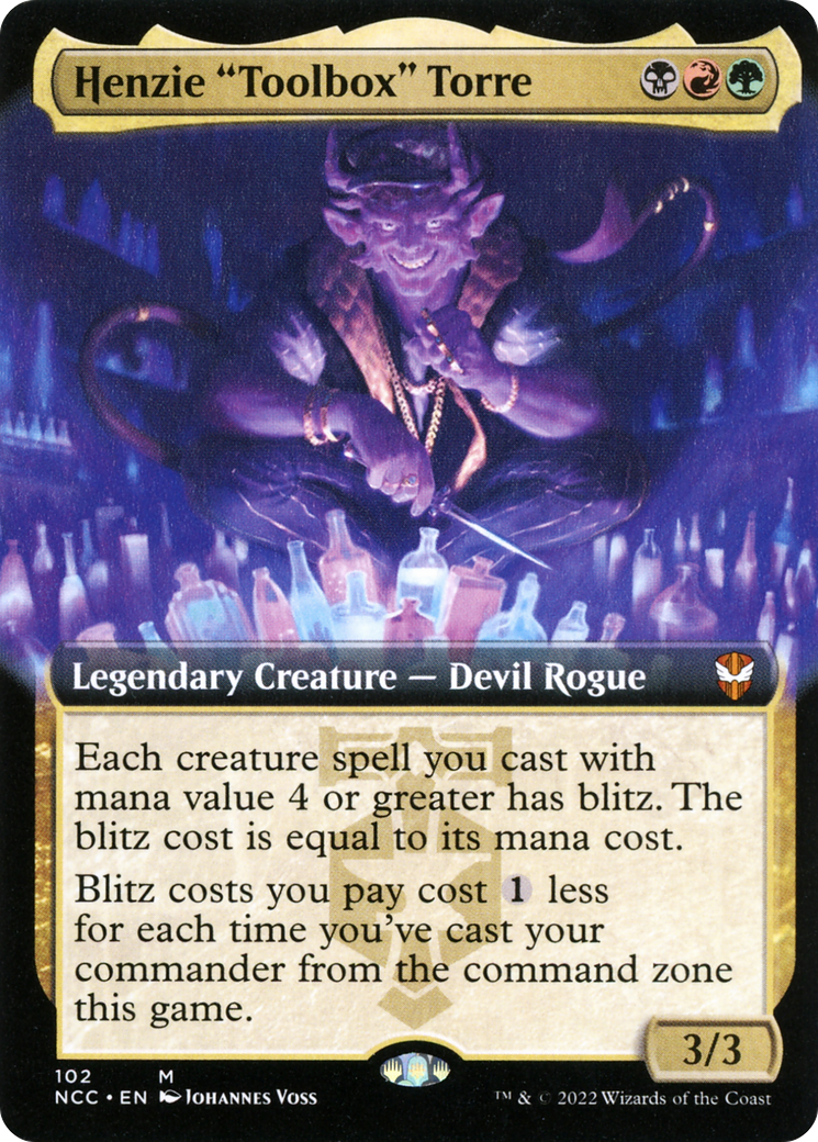 Henzie "Toolbox" Torre (102) (Extended Art)
