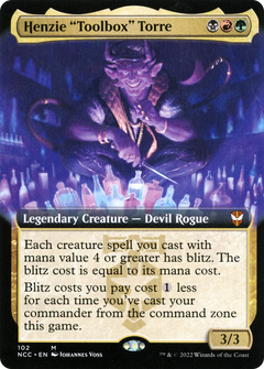 Henzie "Toolbox" Torre (102) (Extended Art) - Foil