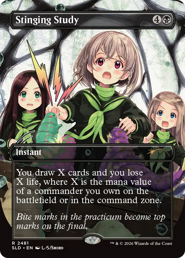 Stinging Study (2481) (Borderless) (SLD)