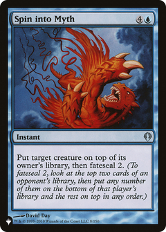 Spin into Myth