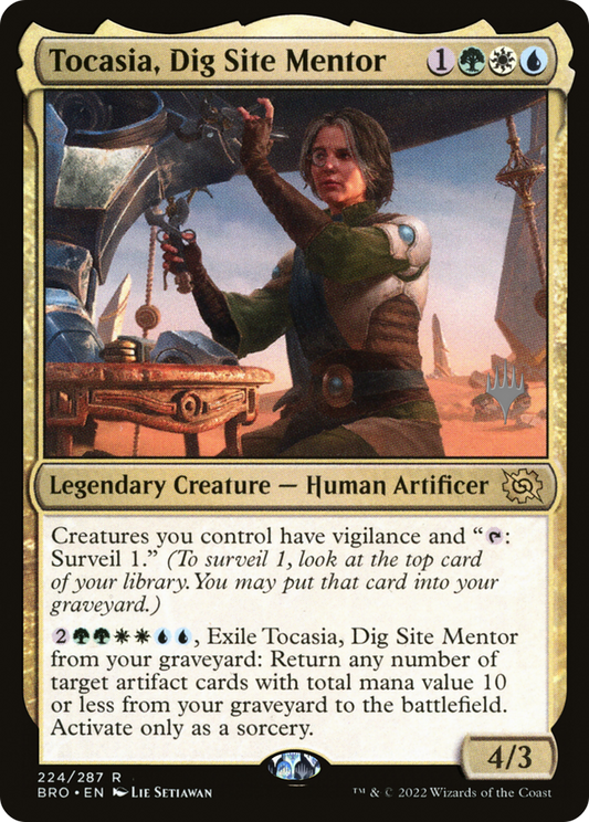 Tocasia, Dig Site Mentor (224) (Promo Pack)
