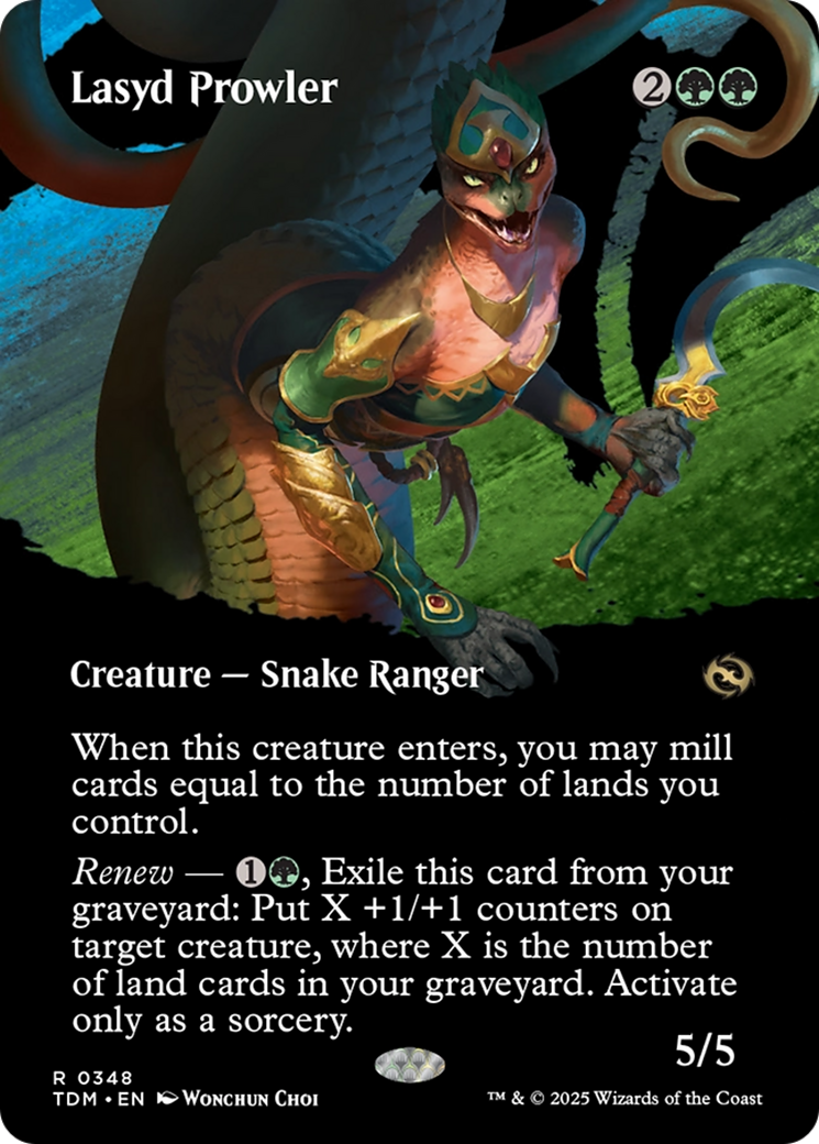 Lasyd Prowler (0348) (Borderless) - Foil