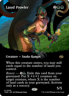 Lasyd Prowler (0348) (Borderless) - Foil