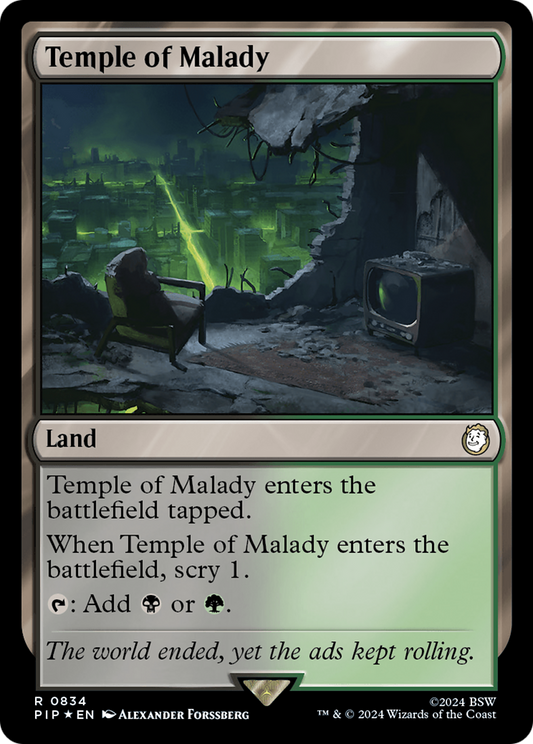 Temple of Malady (0834) - Surge Foil