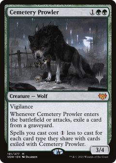 Cemetery Prowler (191) (Promo Pack) - Foil