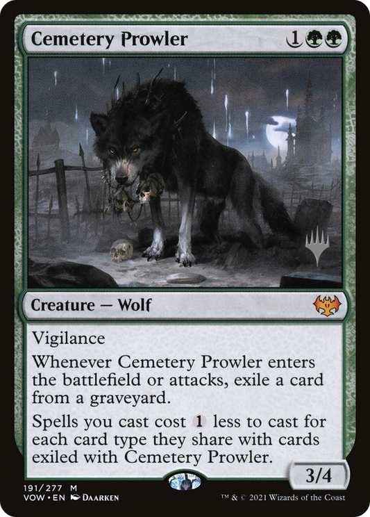 Cemetery Prowler (191) (Promo Pack) - Foil