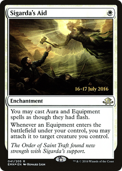Sigarda's Aid (041) (Prerelease) - Foil