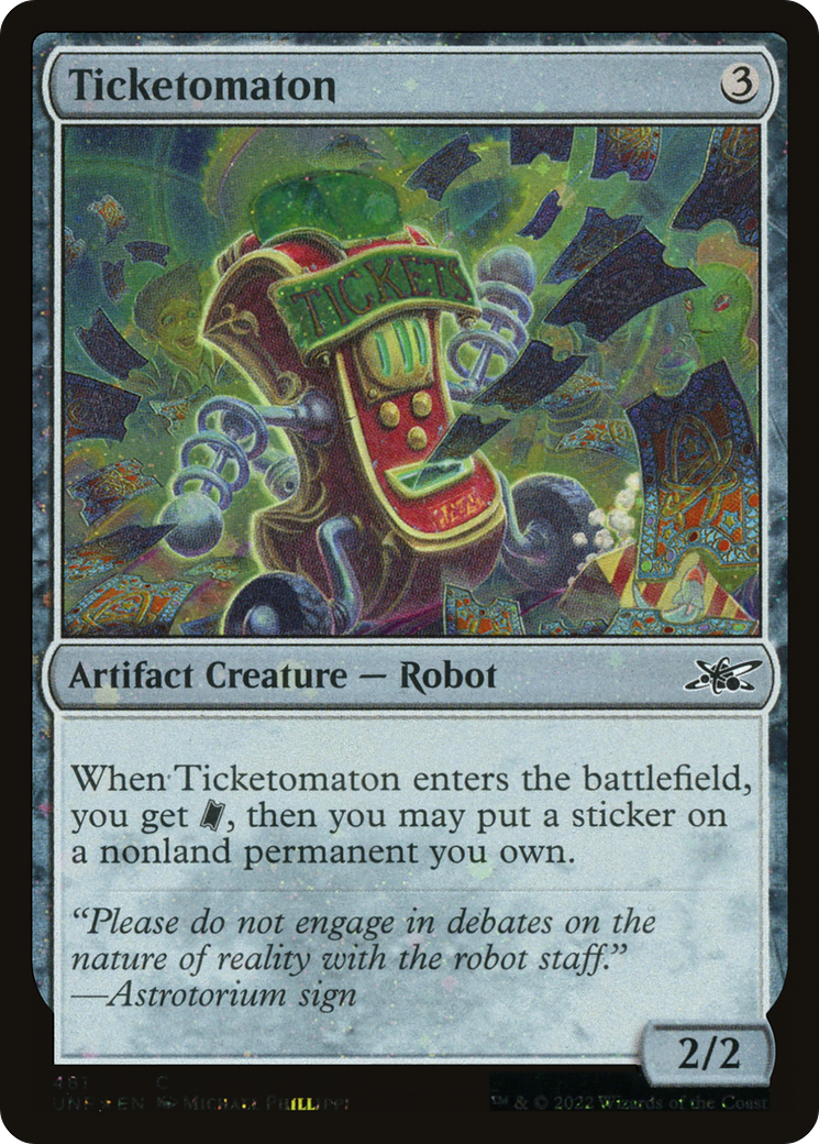 Ticketomaton (481) - Galaxy Foil
