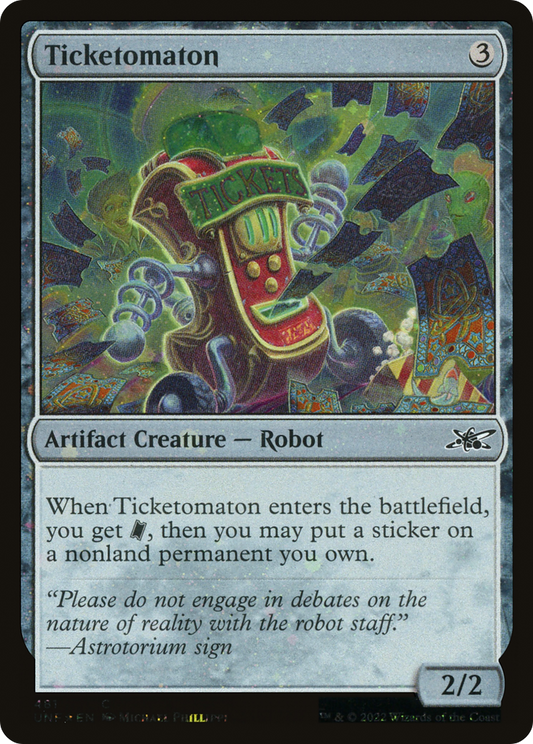 Ticketomaton (481) - Galaxy Foil