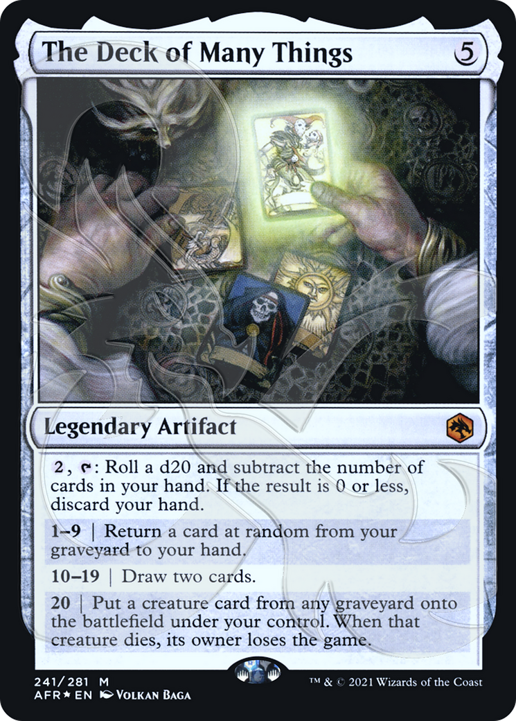 The Deck of Many Things (241) (Ampersand) - Foil