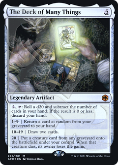 The Deck of Many Things (241) (Ampersand) - Foil