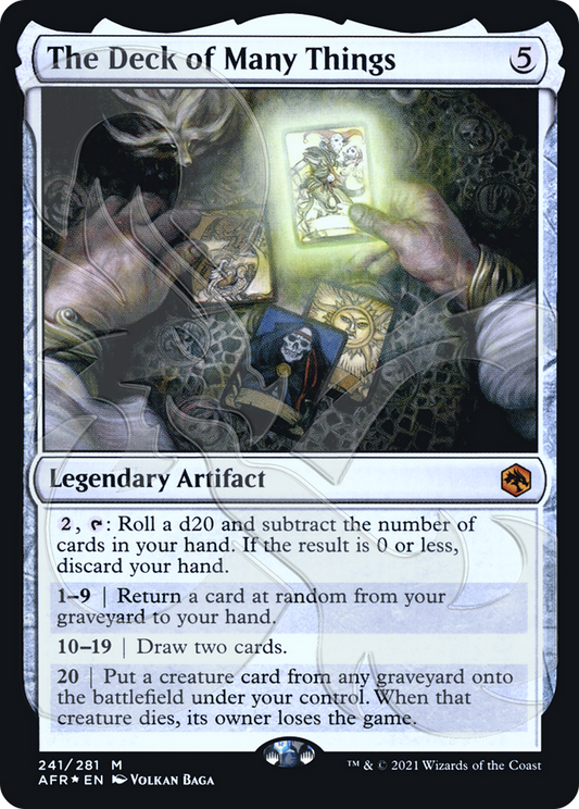 The Deck of Many Things (241) (Ampersand) - Foil