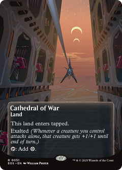 Cathedral of War (0051) (Borderless) - Foil