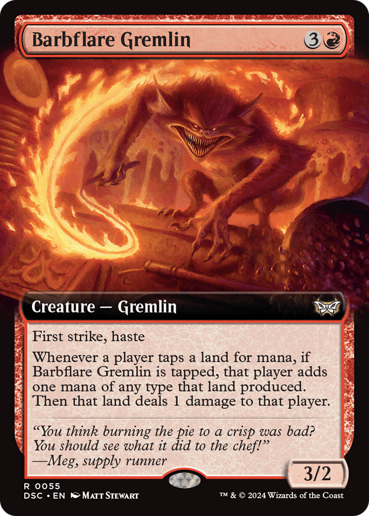 Barbflare Gremlin (0055) (Extended Art)