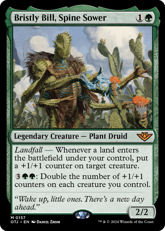 Bristly Bill, Spine Sower (0157) (Promo Pack) - Foil