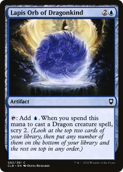 Lapis Orb of Dragonkind - Foil