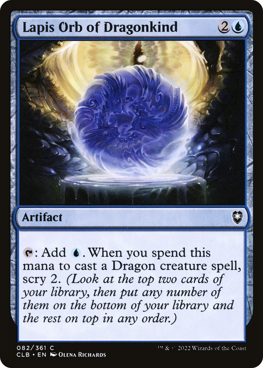 Lapis Orb of Dragonkind