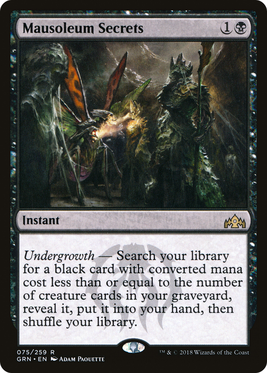 Mausoleum Secrets - Foil