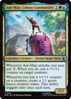 Ant-Man, Colony Commander (0201) (MSH) - Foil
