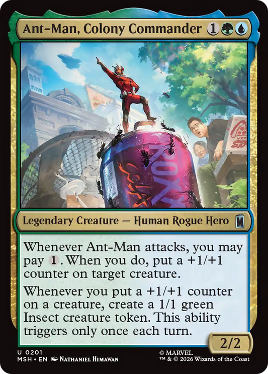 Ant-Man, Colony Commander (0201) (MSH) - Foil