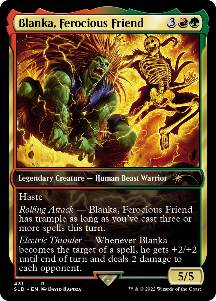 Blanka, Ferocious Friend (431)