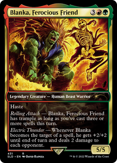 Blanka, Ferocious Friend (431) - Foil