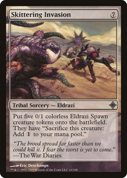 Skittering Invasion - Foil