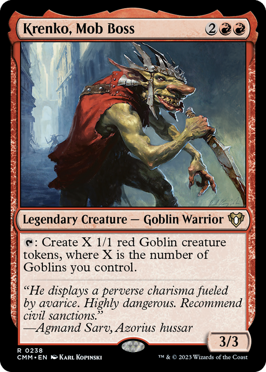 Krenko, Mob Boss - Foil