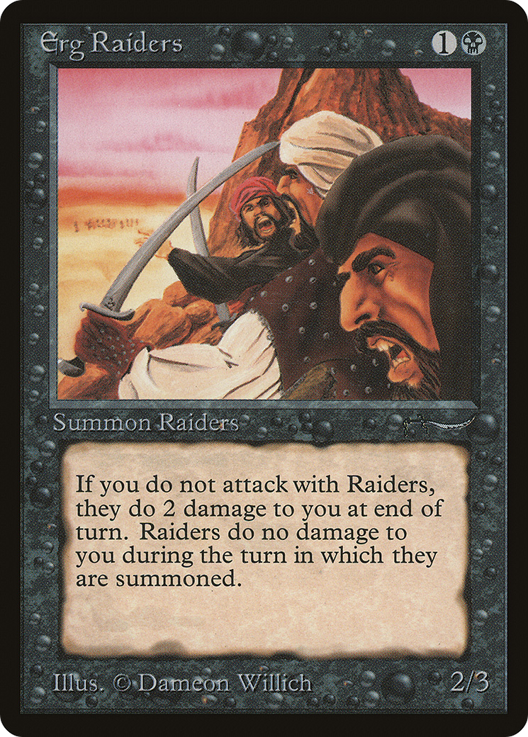 Erg Raiders (Light Mana Symbol)