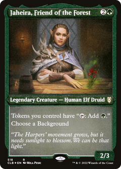 Jaheira, Friend of the Forest - Foil Etched
