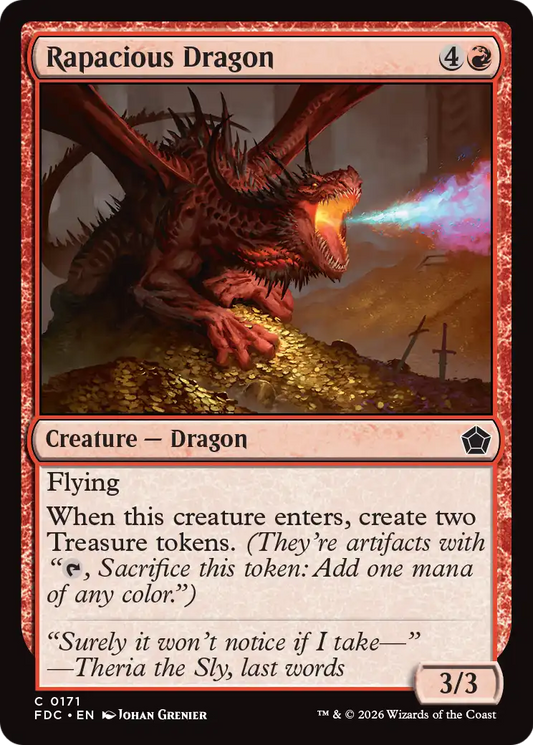 Rapacious Dragon (FDC)