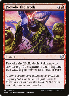 Provoke the Trolls - Foil