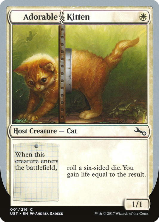 Adorable Kitten - Foil