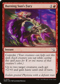 Burning Sun's Fury